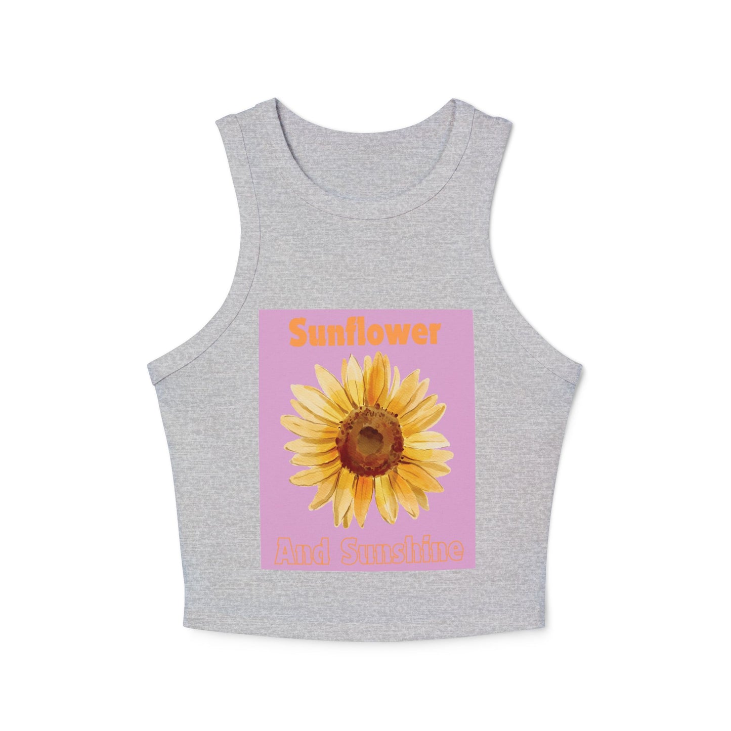 Women's Micro Rib Racer Tank Top